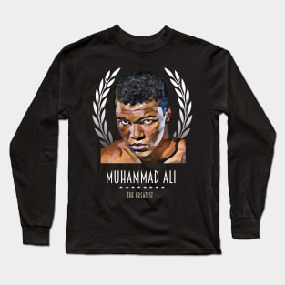 Muhammad Ali - The Greatest Long Sleeve T-Shirt